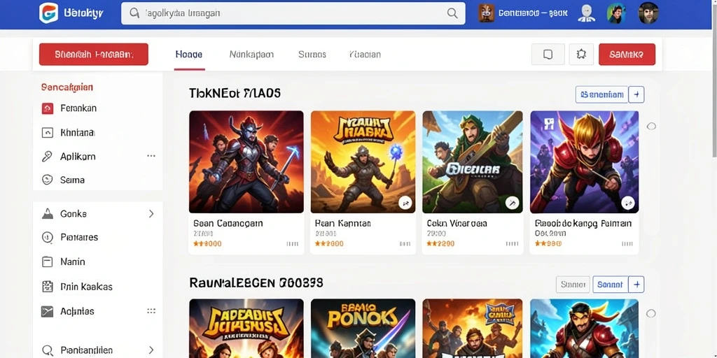 Tampilan antarmuka yang menarik dan mudah dinavigasi.