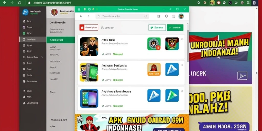 Tampilan awal permainan yang menarik dan interaktif.