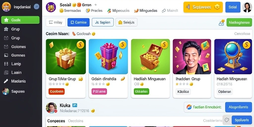 Tampilan antarmuka yang menarik dan mudah dinavigasi.
