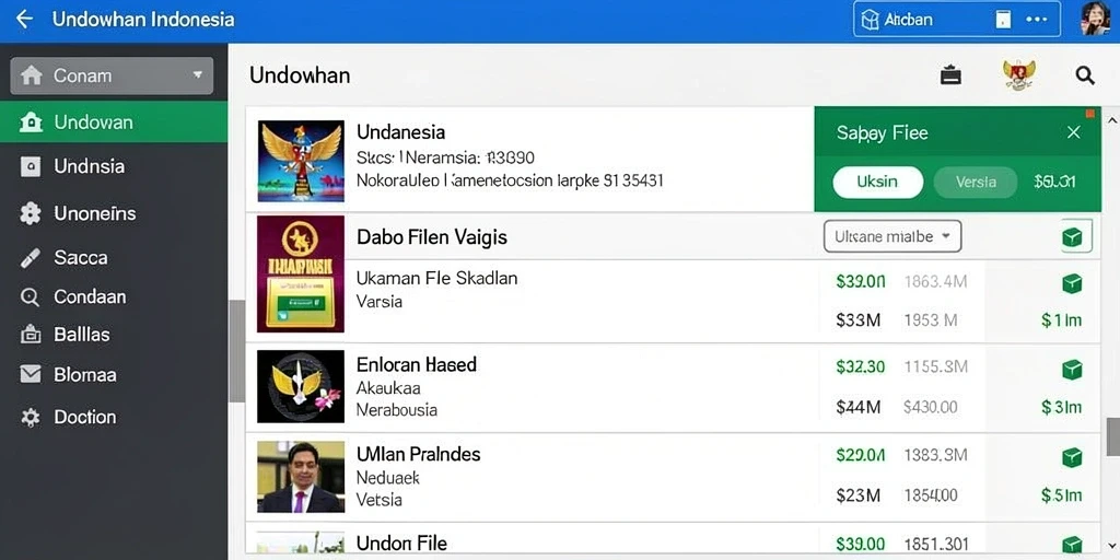 Tampilan karakter yang menarik dan beragam.