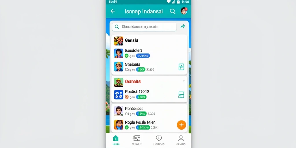 Tampilan antarmuka yang menarik dan mudah dinavigasi.