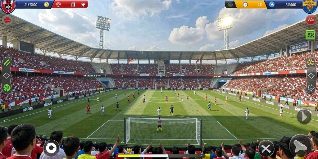 Tampilan permainan slot yang menarik dan penuh warna.