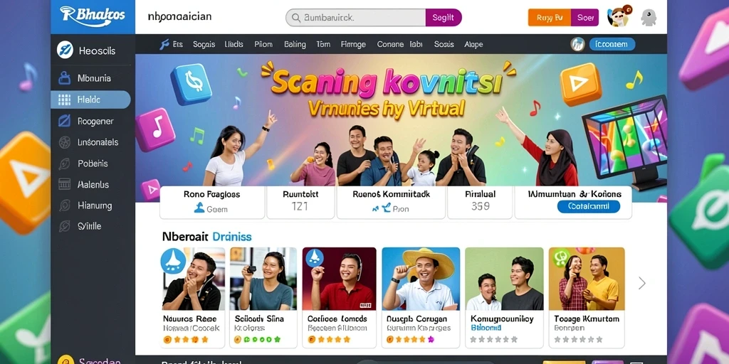Tampilan antarmuka yang user-friendly dan mudah dinavigasi.