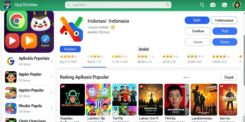 Tampilan antarmuka yang ramah pengguna.
