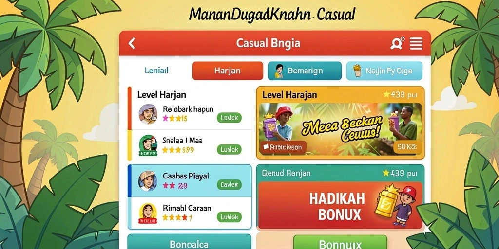 Tampilan antarmuka yang menarik dan mudah dipahami.