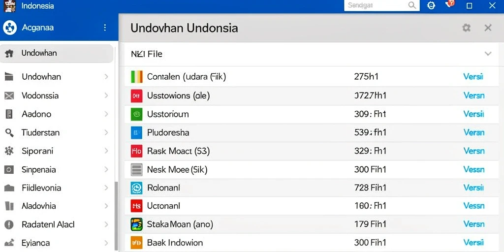 Tampilan antarmuka yang intuitif dan mudah digunakan.