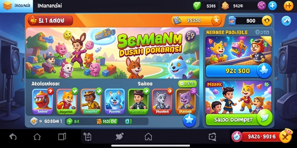 Tangkapan layar menampilkan level menantang dalam RPVIP3.