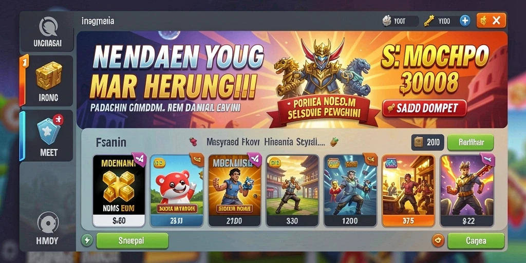 Screenshot menunjukkan karakter utama dalam aksi pertarungan.