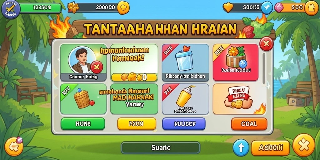 Tampilan antarmuka yang menarik dan user-friendly.
