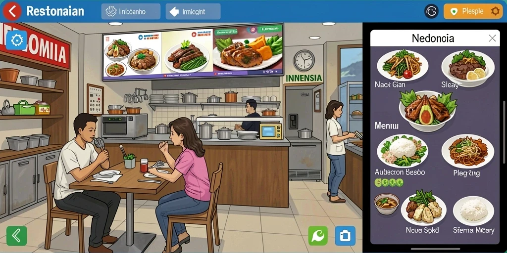 Tampilan antarmuka yang user-friendly