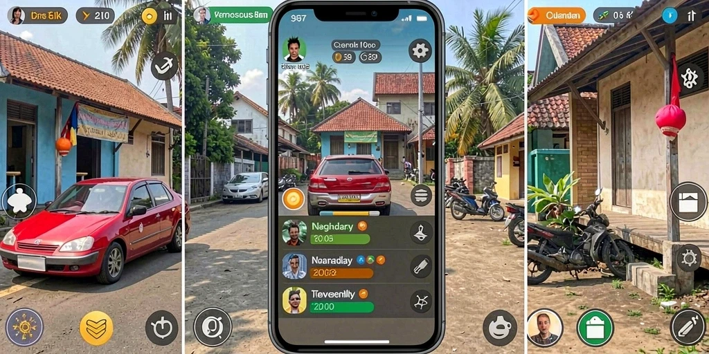 Tampilan antarmuka yang ramah dan menarik.