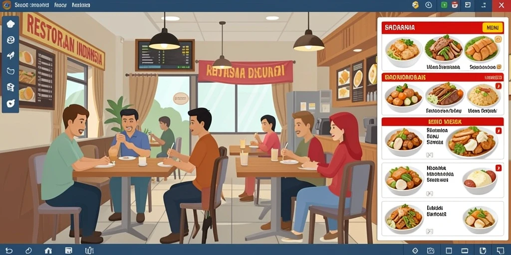 Grafis yang menawan dan menarik perhatian.