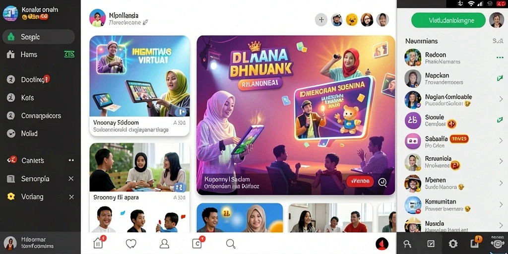 Tampilan antarmuka yang menarik dan mudah digunakan.