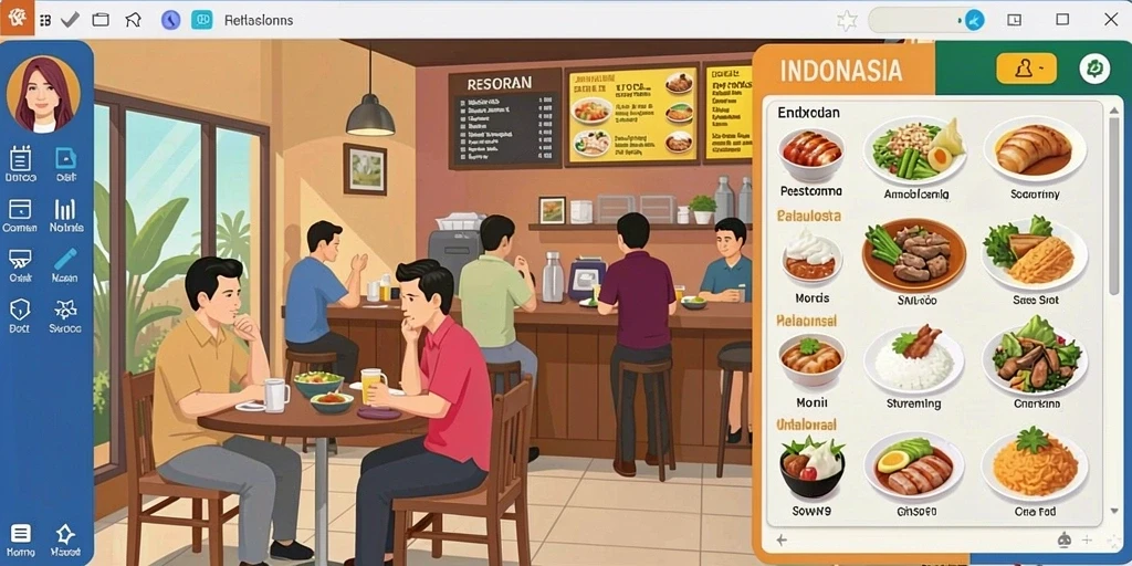 Tampilan antarmuka yang memukau dan ramah pengguna.