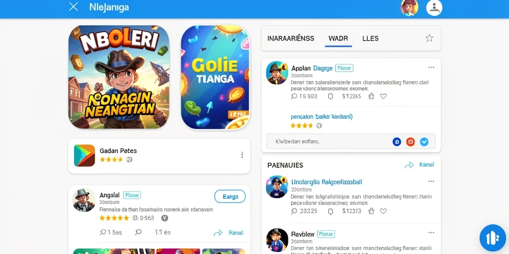 Tampilan utama UNTUNGGO dengan desain antarmuka yang menarik.