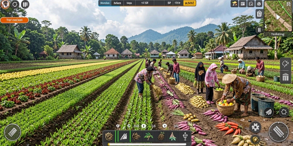 Tampilan antarmuka aplikasi yang modern dan menarik.